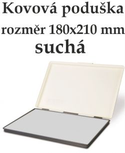 Razítkovací poduška suchá 180 x 210 mm