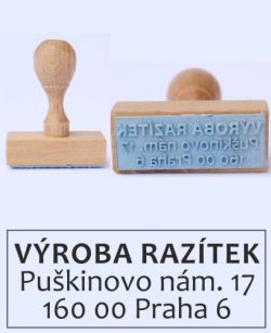 Razítko třířádkové