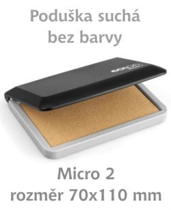 Suchá razítkovací poduška M 2