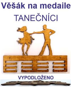 Věšák na medaile tanečníci
